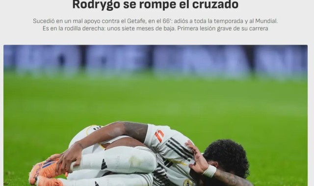 乐鱼集团-罗德里戈重伤梦碎世界杯：三年前旧伤埋雷，皇马医疗决策引质疑！